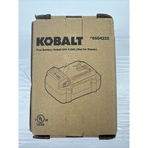 Kobalt 24V Max Lithium-Ion 4.0Ah Extended Run Power Tool Battery 6504233 (c4)